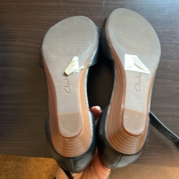 Clark Wedges, black 7.5 - Picture 3 of 4